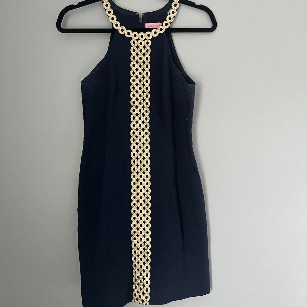 Lily Pulitzer Navy Blue Dress